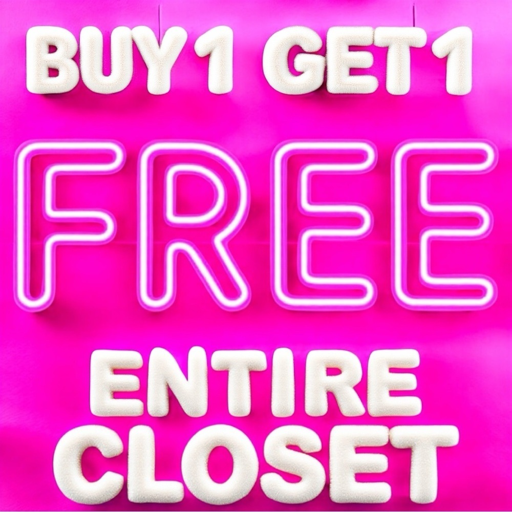 BOGO FREE • ENTIRE CLOSET